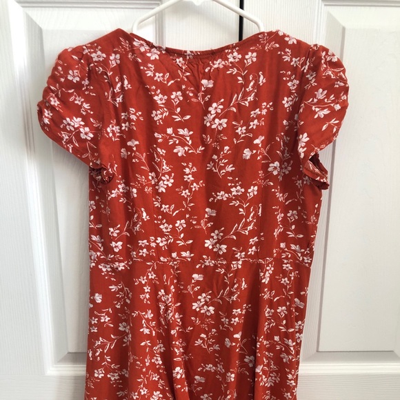 Floral mini wrap dress - Picture 5 of 7
